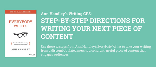 A Writing GPS: The Step-by-Step Guide To Creating Your Next Piece of Content!