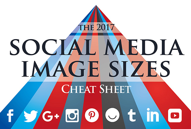 2017 Social Media Image Sizes Cheat Sheet