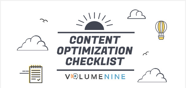 How to Optimize Content: The Essential Checklist
