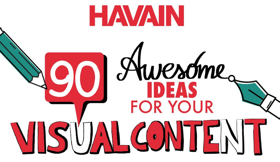 90 awesome ideas for visual content marketing