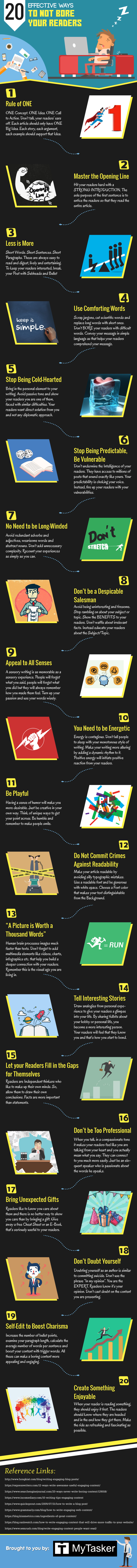 20 Ways To Write Engaging Content!