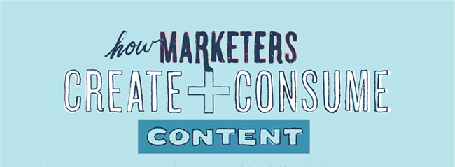 How Marketers Create and Consume Content